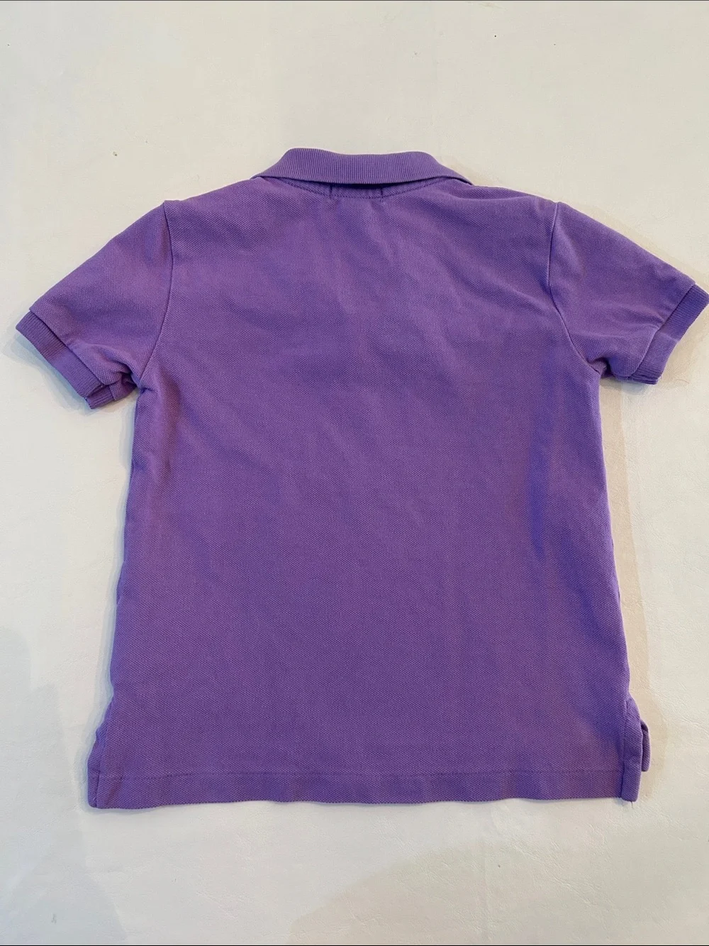 Ralph Lauren Purple Polo Shirt with Mint Logo